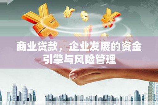 渭城商业贷款，企业发展的资金引擎与风险管理