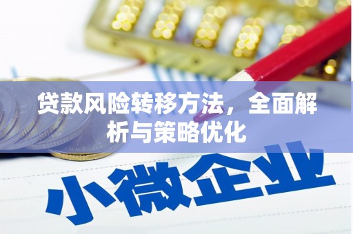 渭城贷款风险转移方法，全面解析与策略优化