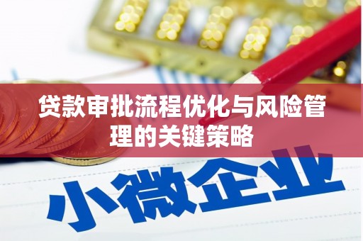 渭城贷款审批流程优化与风险管理的关键策略