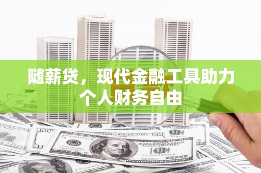渭城随薪贷，现代金融工具助力个人财务自由