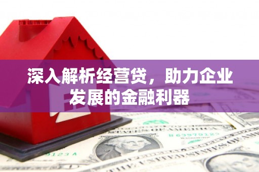 渭城深入解析经营贷，助力企业发展的金融利器