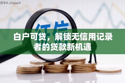 渭城白户可贷，解锁无信用记录者的贷款新机遇