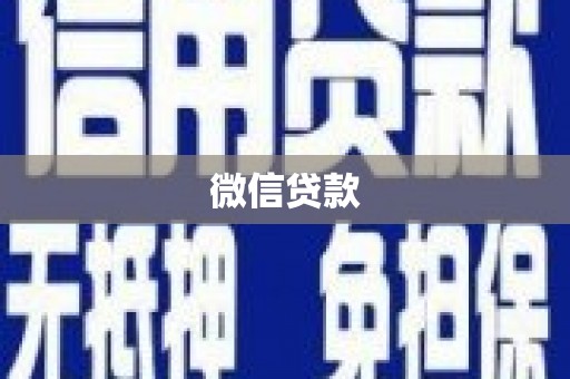 渭城微信贷款