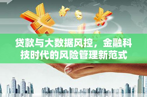 渭城贷款与大数据风控，金融科技时代的风险管理新范式