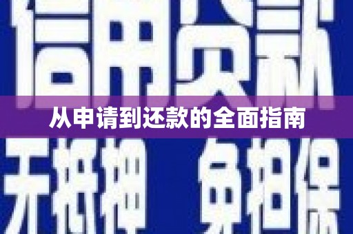 渭城从申请到还款的全面指南