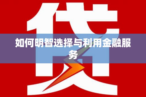 渭城如何明智选择与利用金融服务