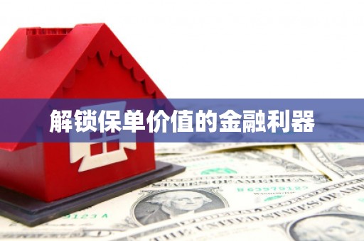 渭城解锁保单价值的金融利器