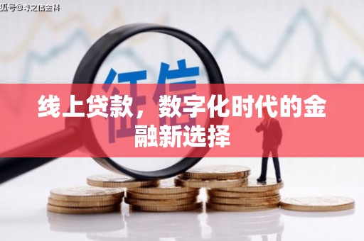 渭城线上贷款，数字化时代的金融新选择
