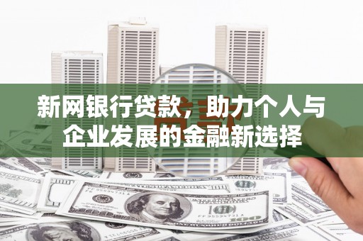 渭城新网银行贷款，助力个人与企业发展的金融新选择