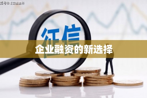 渭城企业融资的新选择