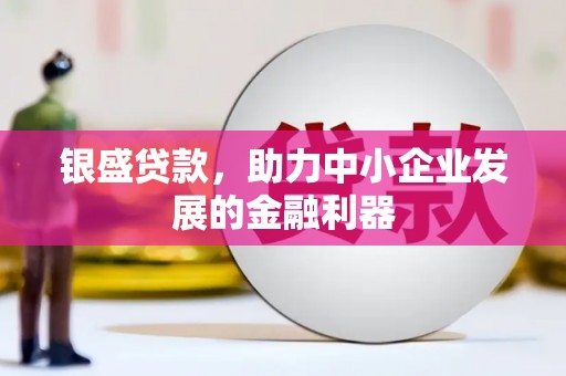 渭城银盛贷款，助力中小企业发展的金融利器