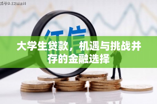 渭城大学生贷款，机遇与挑战并存的金融选择