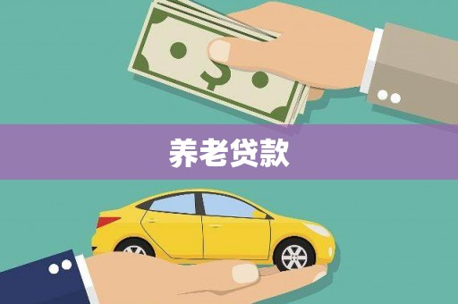 渭城养老贷款