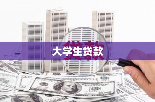 渭城大学生贷款